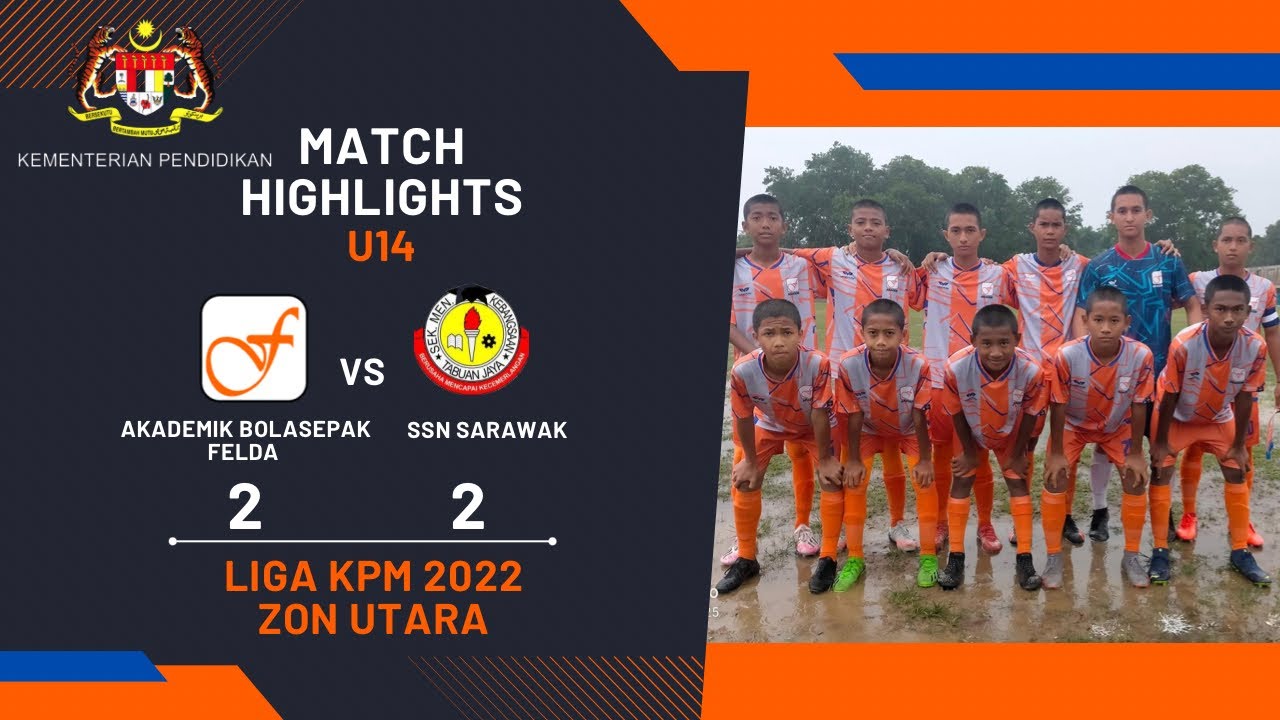 LIGA KPM 2022 ZON UTARA | ABF U14 (2) vs SSN SARAWAK U14 (2) | 22.10.2022