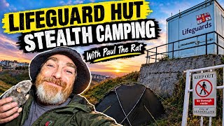 Lifeguard Hut Stealth Camping With Paul The Rat 🐀