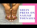 SHEIN Press On Nails &amp; Toenails| Application &amp; Review