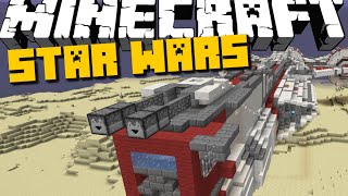 Minecraft मॉड शोकेस: स्टार वार्स मॉड (नए विमान और लाइटसेबर) screenshot 1