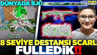 DÜNYADA İLK!! YENİ 8 SEVİYE DESTANSI SCAR-L FULLEDİK!! TÜM HARİTAYI TEMİZLEDİK!! - PUBG Mobile