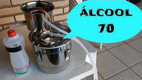 Como fazer álcool 70 com álcool 46?