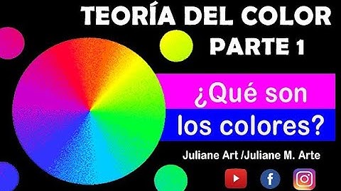 Teoría del color en el arte. Parte 1 ¿Qué son los colores? / Clases de arte para principiantes