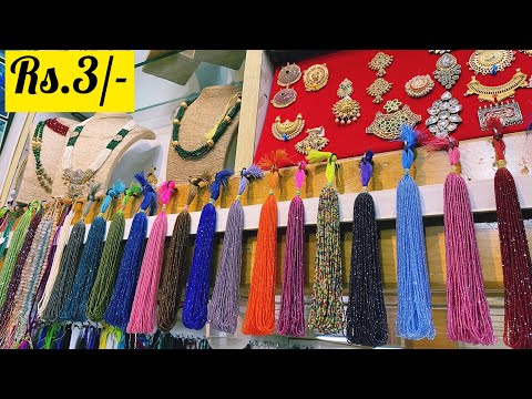 Precious & Semi Precious Beads | Jewellery Making Raw Materials | Art & Craft| Bangalore Chickpet