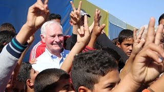 David Johnston on Middle East security, refugee resettlement, and development issues