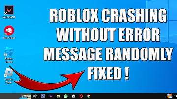 Roblox Crashing without Error Message Randomly FIXED