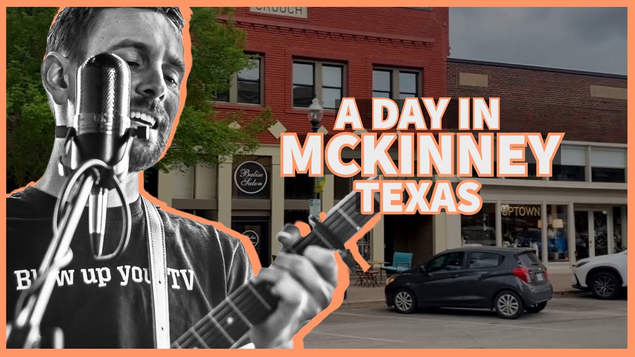 A tour of downtown McKinney Texas (live music, food and more