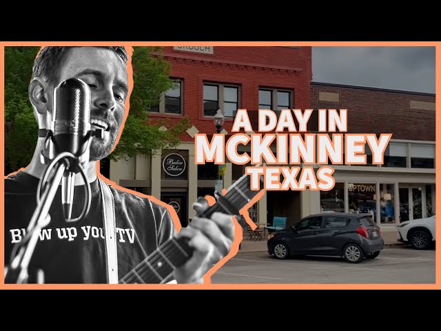 A tour of downtown McKinney Texas (live music, food and more
