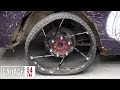 Making a wheel on gas struts