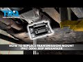 How to Replace Transmission Mount 1997-2006 Jeep Wrangler