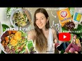 vlog & what I eat in a day + morning skin care ( natural + simple + enjoyable + intuitive )