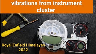 Royal Enfield Himalayan 2022  vibrations | Instrument cluster | sound from front | repair |