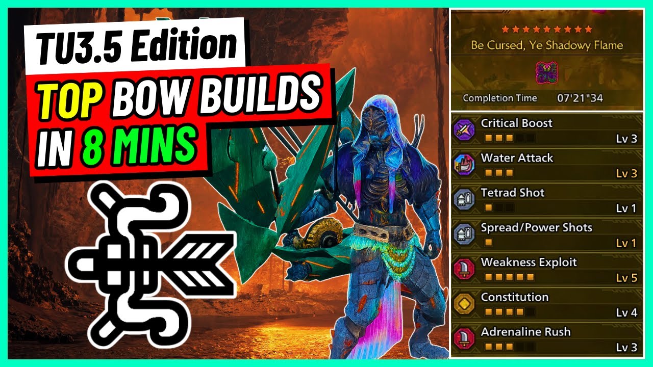 [Title Update 3.5] META Bow Builds - A Crash Course | Monster Hunter ...