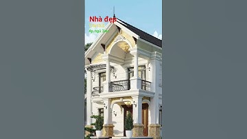nhà vườn mái thái 2 tầng tân cổ điển