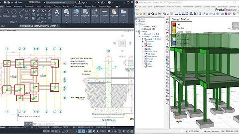 PART 2- Step by Step Detailing of Column, Beam Layout and Beam Detailing using Stonebridge Template.