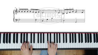 A Town With An Ocean View - Joe Hisaishi (A minor, Very Easy) by 혀니피아노