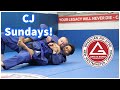 GRACIE BARRA NEW WESTMINSTER CJ TEACHES HIS FIRST CLASS!!!!