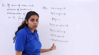 Class 12th – Mean and Variance of Binomial Distribution Problem-2 | Probability | Tutorials Point