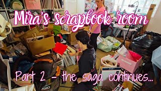 Organizing Mira's Scrapbook Room, part 2 #progressnotperfection #cleaningmotivation #mentalhealth by A Beautiful Mess | Extreme Cleaning 41,771 views 1 month ago 37 minutes