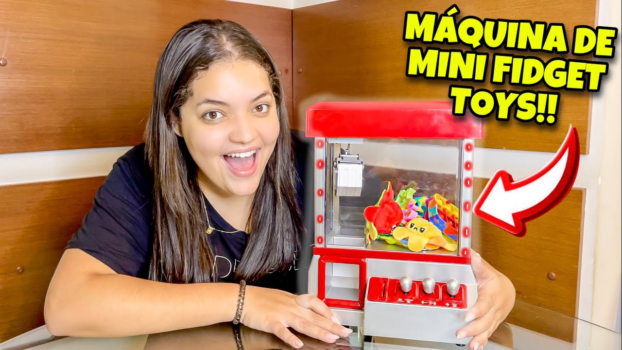 Maquina de Pegar Bichinhos de Pelúcia – Fidget Toys Brasil
