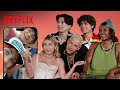 The one piece cast shows us whats on their phones  netflix