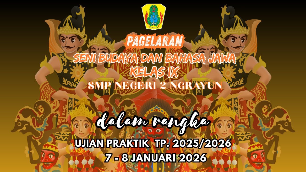 Pagelaran Kelas 9D Tak Lamar Karo Biskuit