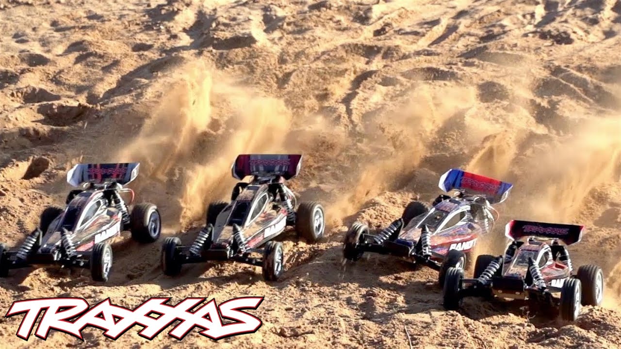 自動車 TRAXXAS BANDIT EXTREME SPORTS BUGGY 2410 TRAXXAS Bandit Extreme Sports Buggy XL-1 27 MHZ R/C Car +