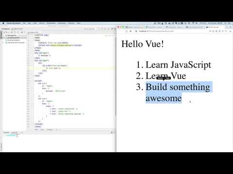 Quick start with Vue.js