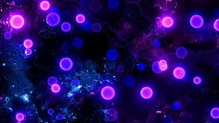 Purple Particles and Textures Background video | Footage | Screensaver