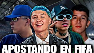 WESTCOL, MRSTIVEN Y CHANTY APUESTAN CON BLESSD EN FIFA 🤭😂