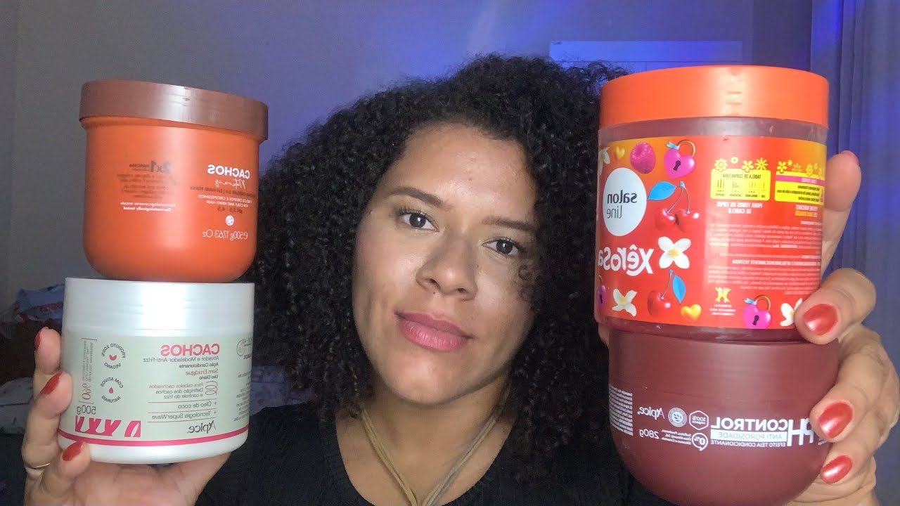 ASMR: mostrando todos os meus produtos de cabelo (sons satisfatórios)