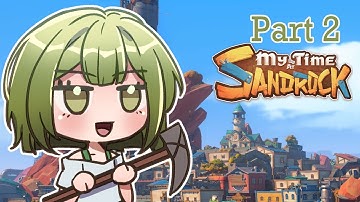 My Time at Sandrock | Part 2 | PixelRetreat ✨Cozy Gaming✨ | No commentary