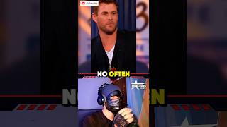 Chris Hemsworth Reveals Secrets About Thor's Hammer! 🔨🔥 #Marvel #Viral #ChrisHemsworth #shorts