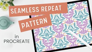 Procreate Floral Pattern Magic: From Ogee Tile to Seamless Bloom