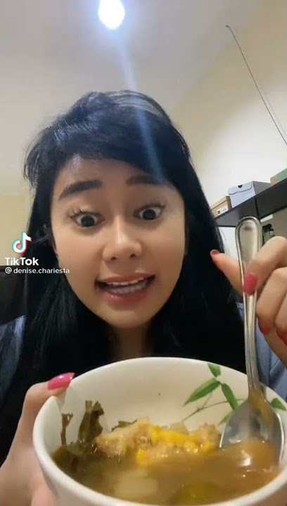 Denise Chariesta pamer makanan yang MEWAH DAN HINA NETISEN!!