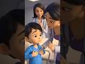 Scared of doctors? Watch this 😱➡️😊No injection… only smiles! 😄💉❌Kids fear vs reality 😂#fyp #viral