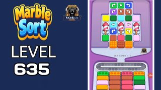 Marble Sort level 635 walkthrough solution