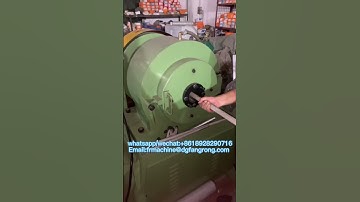 Ball tube end shrinking machine #shrinkingmachine #shrinking #tube #swagger  #metal