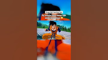 Best future Gohan fight intro lines/interactions #dragonballsparkingzero
