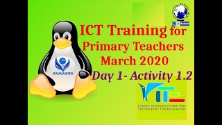 ICT Training for Primary Teachers | Day 1 - Activity 1.2 (Reading Card) | March 2020