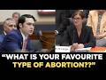 MAGA Rep. Gill EMBARRASSED WOKE Abortion Advocate With FACTS! She didn't See It Coming!!