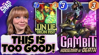 LIN LIE +GAMBIT HORSEMAN OF DEATH IS AN EPIC COMBO WOMBO