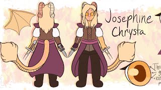 SCALEBEARER || Dungeons and Dragons Character Design Speedpaint