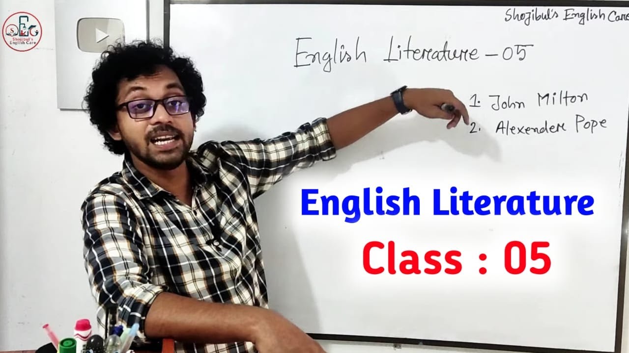 English Literature 05 John Milton Alexander Pope Job English X