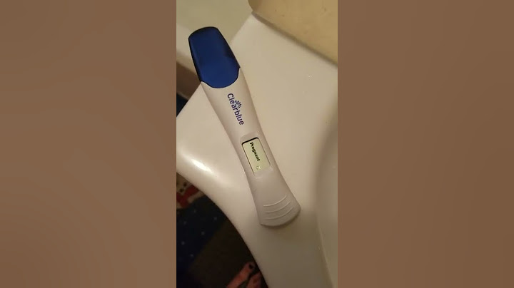 Prueba de embarazo con 3 dias de retraso( clearblue)