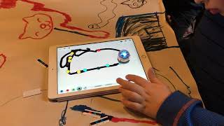 Race Track For A Mini-Robot