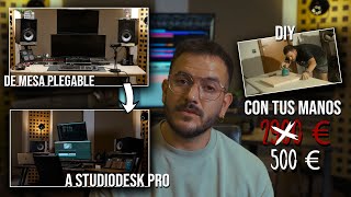 ¿CÓMO HACER UN STUDIO DESK PROFESIONAL? ASÍ FABRIQUÉ MI PROPIO ESCRITORIO PARA HOME ESTUDIO