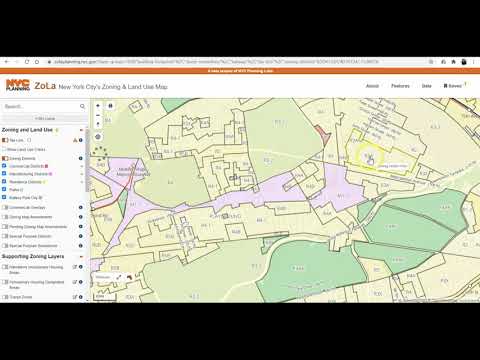 Zoning And Land Use New York City ZoLa Map 