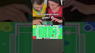 Who scored more goals? ⚽🤯 #challenge #funny #game #viral #fypシ