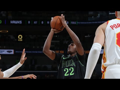Derik Queen Highlights vs. Atlanta Hawks 11/22/25